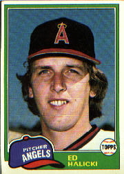 1981 Topps Baseball Cards      069      Ed Halicki